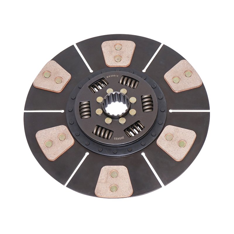 Disc ambreiaj complet cu placute ferodou si arc, 16 caneluri fi 327 D-1010 Breckner Germany